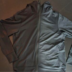 Uniqlo Black Zip-Up Hoodie